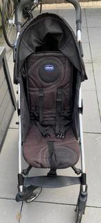 Chicco Liteway Buggy Zwart, incl warme voetenzak + regenhoes, Kinderen en Baby's, Buggy's, Ophalen, Gebruikt, Overige merken, Voetenzak