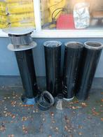 Dubbelwandige kachelpijp, Huis en Inrichting, Kachels, Gebruikt, Houtkachel, Ophalen of Verzenden, Inbouw