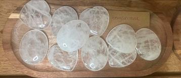 Bergkristal | WorryStone | hart & ovaal - €6,95 p.s beschikbaar voor biedingen