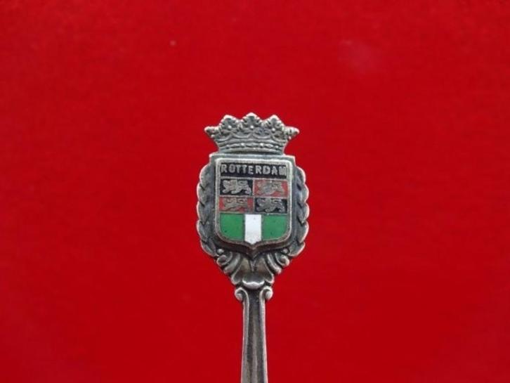Lepeltje: Rotterdam Gemeentewapen, Antiek en Kunst, Antiek | Bestek, Verzenden