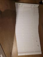 Luxaflex houten, Huis en Inrichting, Ophalen, Gebruikt, 50 tot 100 cm, Houten laatje wit