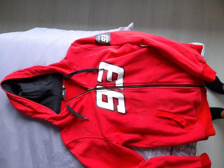 Hoody Hoodie sweater Marc Marquez #93 trui moto gp, Kleding | Heren, Sportkleding, Zo goed als nieuw, Maat 52/54 (L), Ophalen of Verzenden