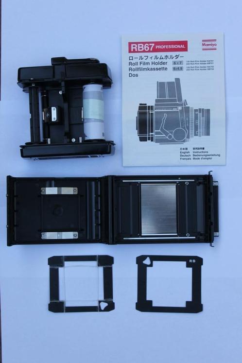 Mamiya RB67 ProSD 4,5x6 magazijn, Audio, Tv en Foto, Fotocamera's Analoog, Gebruikt, Spiegelreflex, Overige Merken, Ophalen of Verzenden
