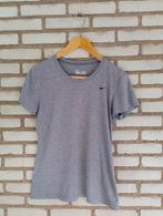 Nike Dri-FIT sportshirt dames maat L – lichtgrijs, Ophalen of Verzenden, Zo goed als nieuw, Grijs, Korte mouw