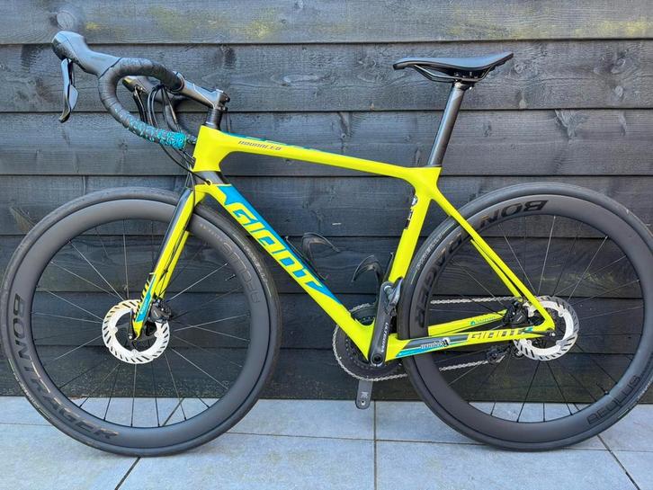 Giant TCR Advanced 1 Disc maat M, Fietsen en Brommers, Fietsen | Racefietsen, Gebruikt, Giant, Meer dan 20 versnellingen, Carbon
