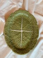 Bordallo Pinheiro Koolblad Schaal Ovaal - Nieuw!, Porselein of Keramiek, Schaal, Nieuw, Ophalen of Verzenden