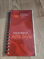 APA Style boekje sixth edition, Ophalen of Verzenden, Zo goed als nieuw