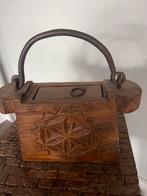 Antiek houten Tasje, Ophalen of Verzenden