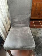2 grijze stoelen, Ophalen, Twee, Zo goed als nieuw, Stof