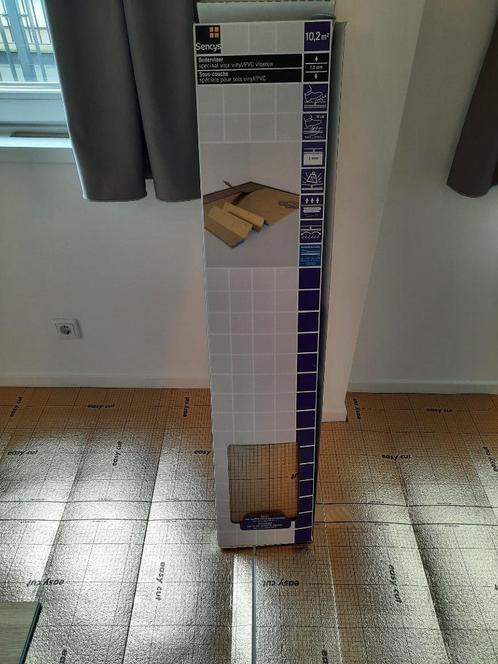 Sencys ondervloer (>4,8 m^2), €10, Doe-het-zelf en Verbouw, Vloerdelen en Plavuizen, Nieuw, Vloerdelen of -planken, Kunststof