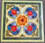 Vintage stickers bloem voor op een tegel muur tegelsticker, Ophalen of Verzenden, Zo goed als nieuw, Overige typen