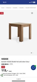 Eettafel vedde van Jysk, Ophalen, 50 tot 100 cm, Zo goed als nieuw, Vijf personen of meer