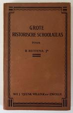 Grote historische schoolatlas - H.Hettema jr., Ophalen of Verzenden, Gelezen