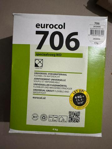 5x Eurocol Speciaalvoeg WD in kleur jasmin beschikbaar voor biedingen