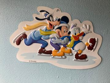 Retro Disney 3D muurhanger, kunststof beschikbaar voor biedingen