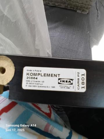 Zo goed als nieuwe onderdelen Komplement Ikea Pax kast - afbeelding 5