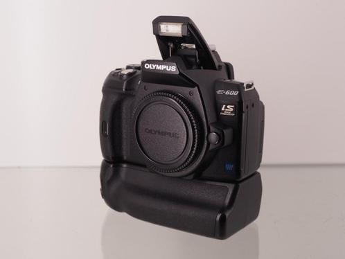 Olympus E-600 Fourthirds Spiegelreflex + HLD-5 grip +2accu's, Verzamelen, Fotografica en Filmapparatuur, Fototoestel, Ophalen of Verzenden