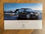 Folder, brochure Mercedes-Benz C-klasse W203 2006 facelift, Nieuw, Mercedes-Benz, Mercedes, Ophalen of Verzenden