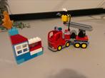 Duplo brandweer auto (10592), Kinderen en Baby's, Speelgoed | Duplo en Lego, Complete set, Duplo, Ophalen of Verzenden, Zo goed als nieuw