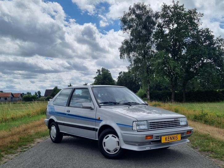 Nissan Micra K10 - 1986 - Uniek, Auto's, Nissan, Particulier, Micra, Metallic lak, Radio, Benzine, Hatchback, Handgeschakeld, Zilver of Grijs