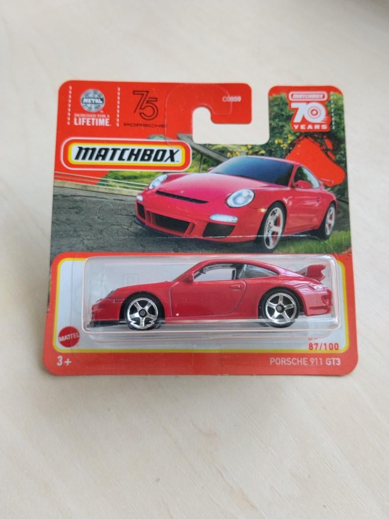Matchbox Porsche 911 GT3, Ophalen of Verzenden, Nieuw, Auto