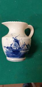kannetje /vaasje delfts blauw keramiek met molen motief, Ophalen of Verzenden, 'T Olde Gre-j, Info@toldegrej.nl, Endepoelstraat 20f Didam