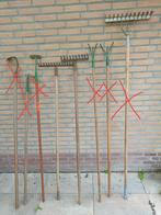 Tuingereedschap, 2 harken, Ophalen, Gebruikt, Hark, Overige merken
