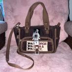 George Gina & Lucy Original signature bag, Verzenden, Zo goed als nieuw, Bruin