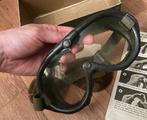 US Army WWII Goggles M-1944 in doos met reserveglazen!, Ophalen of Verzenden