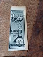 Advertentie van Oorlam levert en fo. Amsterdam 1949, Verzamelen, Ophalen of Verzenden, Zo goed als nieuw, Overige typen