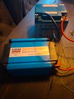 Omvormer 12 volt naar 230 volt 1500 watt met accu, Ophalen of Verzenden, Zo goed als nieuw