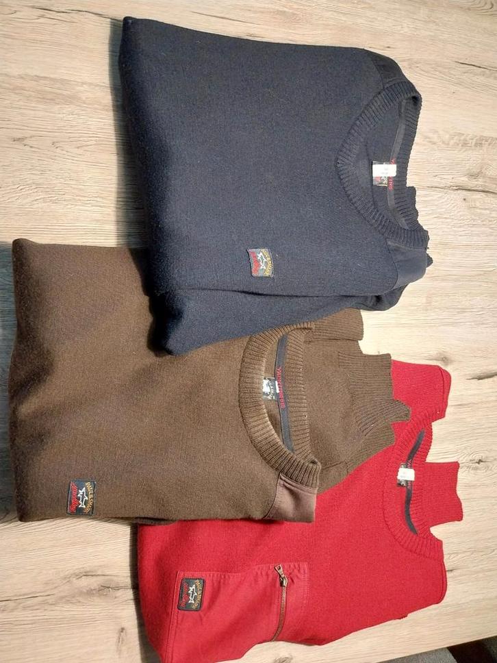 Paul & Shark Truien - 3 stuks - Maat 3XL, Kleding | Heren, Grote Maten, Gedragen, Blauw, Verzenden