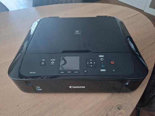 Canon PIXMA MG5750 all in one printer, Computers en Software, Printers, Zo goed als nieuw, Printer, Scannen, Draadloos, Ophalen