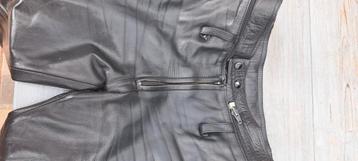 leren (oude) motorbroek politie €25,- beschikbaar voor biedingen