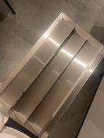 RVS buitenrooster met vaste lamellen en terugslagklep, Doe-het-zelf en Verbouw, Ventilatie en Afzuiging, Verzenden, Nieuw, Afzuiger