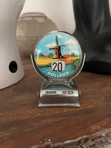 Vintage Nederlandse eeuwigdurende kalender Holland beschikbaar voor biedingen