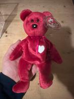 TY beanie baby Valentina met typfouten, Ophalen of Verzenden, Zo goed als nieuw, Beer