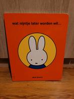 Nijntje - Wat Nijntje later worden wil..., Gelezen, Ophalen of Verzenden, Dick Bruna, Uitklap-, Voel- of Ontdekboek