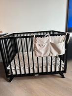 Bopita box zwart + accessoires, Kinderen en Baby's, Boxen, Ophalen, Gebruikt, Vierkant, Boxkleed