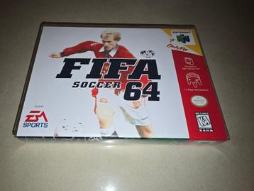 Fifa Soccer 64 N64 Game Case  beschikbaar voor biedingen