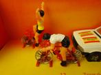1981 Corgi Toys Giftset 13-B TOUR DE FRANCE SET PEUGEOT 505., Hobby en Vrije tijd, Modelauto's | 1:43, Ophalen of Verzenden, Zo goed als nieuw