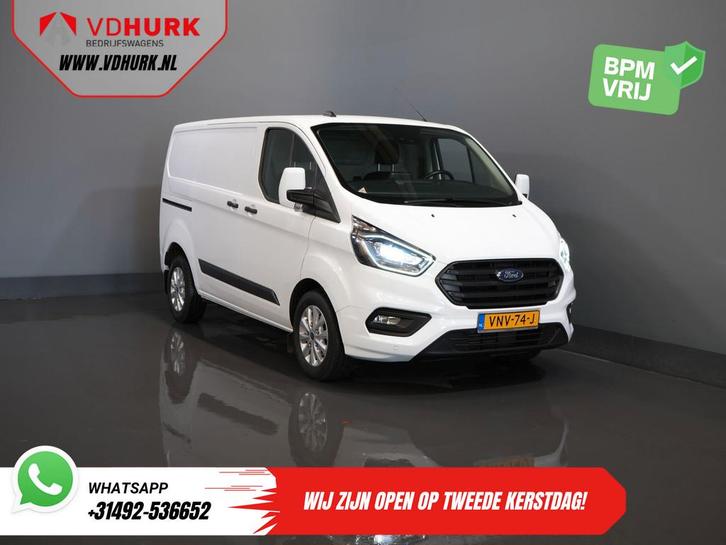 Ford Transit Custom 340 1.0 130 pk PHEV Trend BPM VRIJ! Bi-X, Auto's, Bestelauto's, Bedrijf, Te koop, ABS, Achteruitrijcamera