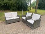 Hartman Loungeset tuinset loungestoelen loungebank kussens, Ophalen, 4 zitplaatsen, Zo goed als nieuw, Loungeset