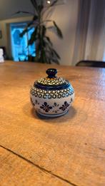 Bunzlau suikerpot, Huis en Inrichting, Keuken | Servies, Keramiek, Overige typen, Ophalen of Verzenden, Zo goed als nieuw