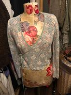 Leuke bloemen top - Maat M, Kleding | Dames, Ophalen of Verzenden, Zo goed als nieuw, Maat 38/40 (M), Overige kleuren