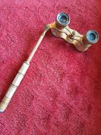 Antieke toneelkijker. Messing en mother of pearl. Iris Paris, Ophalen of Verzenden