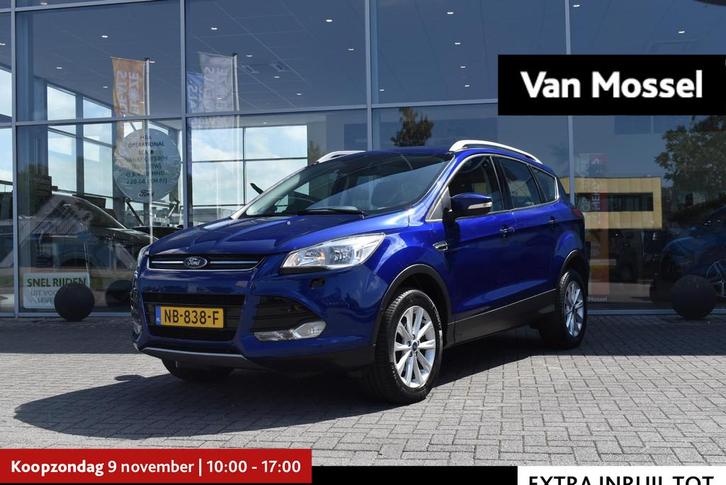 Ford Kuga 1.5 Titanium | Trekhaak | Climate Control | Cruise, Auto's, Ford, Bedrijf, Te koop, Kuga, ABS, Achteruitrijcamera, Airbags