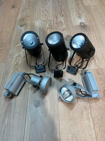 Verlichting 3fase railsysteem voor showroom, winkel, overig beschikbaar voor biedingen