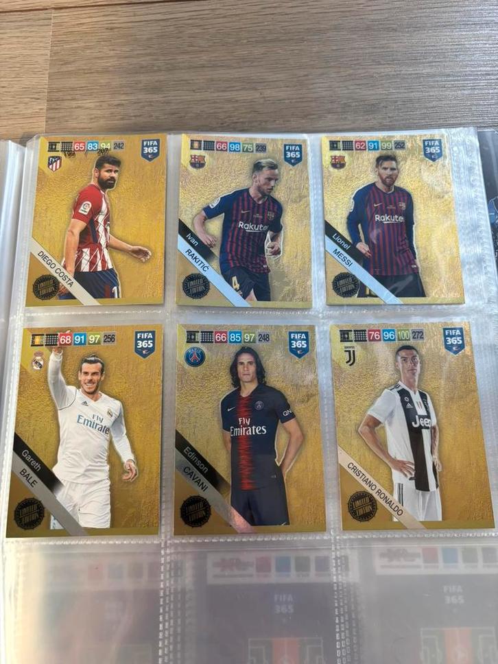 Panini FIFA 365 Adrenalyn 2018/2019 Limited Edition kaarten, Hobby en Vrije tijd, Stickers en Plaatjes, Nieuw, Meerdere plaatjes