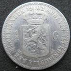 Halve gulden 1908, ½ gulden, Verzenden, Zilver, Koningin Wilhelmina